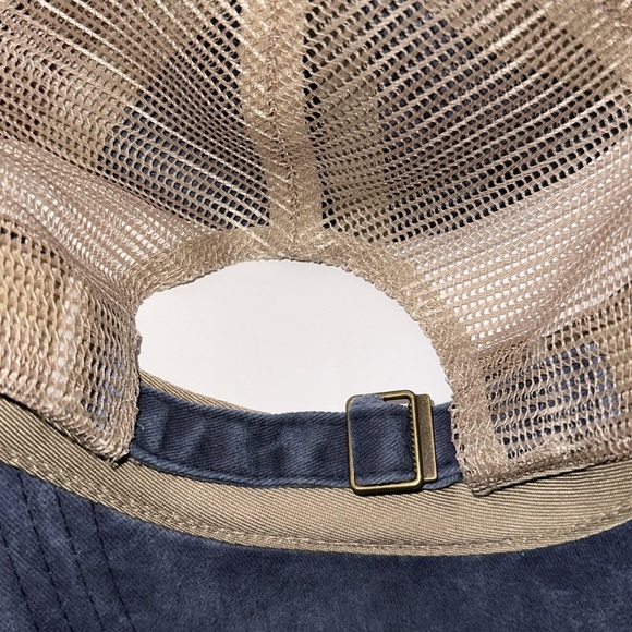 Custom Yellowstone Distressed Denim Baseball Cap - Picture 6 of 6